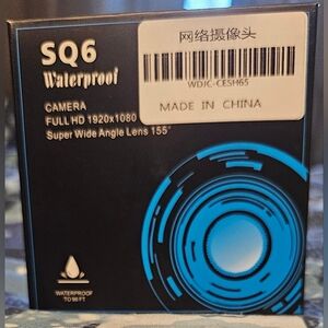 SQ6 Waterproof Camera - Black and Blue